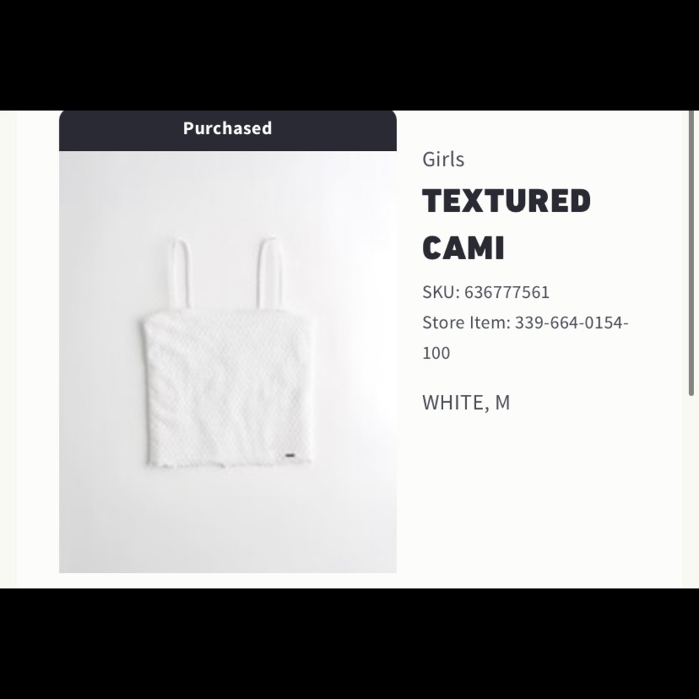 Hollister Textured Tank